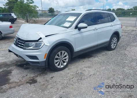 2018 Volkswagen Tiguan 2.0T Se/2.0T Sel из США, поврежденный, VIN 3VV3B7AX3JM214346